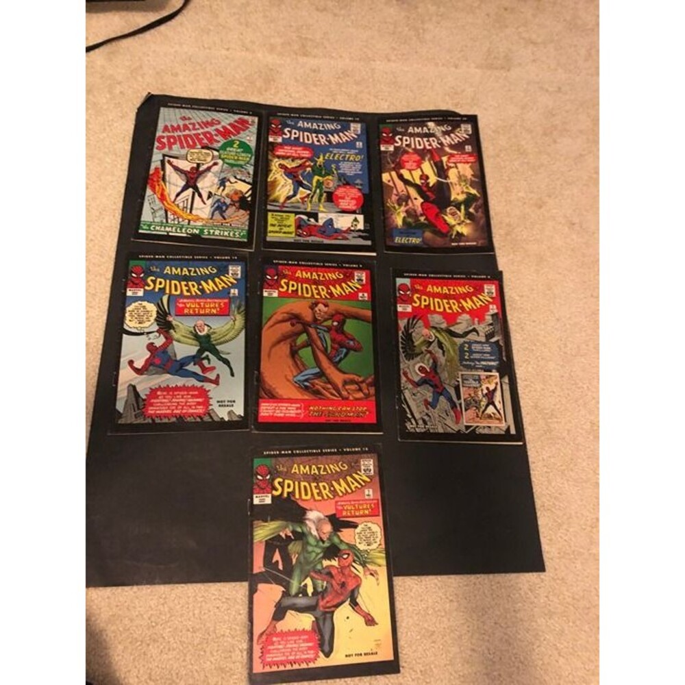 The Amazing Spider-Man Collectible Series Newspaper Reprints 2006 Lot Of 7